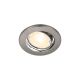 Spoturi tavan fals - Spot incastrabil directionabil cu bec GU10 2700K dimabil Canis nickel