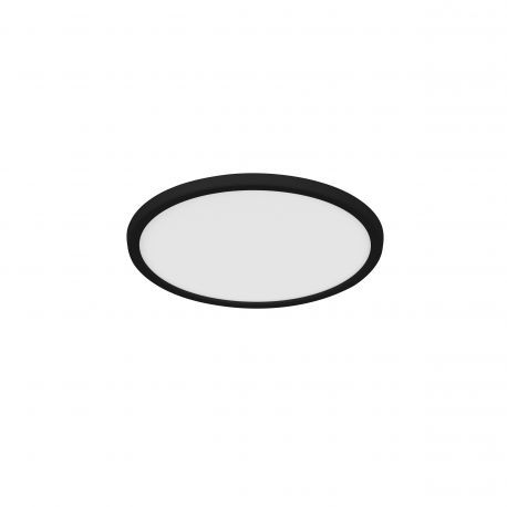 Plafoniere - Plafoniera slim LED 2700K 3-step MOODMAKER Oja 29 negru