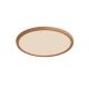 Plafoniere - Plafoniera slim LED 2700K 3-step MOODMAKER Oja 29 Wood Foil