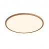 Plafoniera slim pentru baie IP54 LED dimabil 2700K Oja 42 Wood Foil
