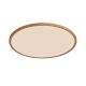 Iluminat pentru baie - Plafoniera slim LED 2700K 3-step MOODMAKER Oja 42 Wood Foil