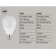 Accesorii iluminat - Bec E14 LED 7W 650lm 3000K 4,7cm