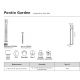 Stalpi - Stalp mediu pentru iluminat exterior IP54 Pontio otel galvanizat