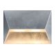Aplice - Aplica de perete iluminat exterior IP54 Pontio 27 otel galvanizat