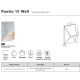 Aplice - Aplica de perete iluminat exterior IP54 Pontio 15 otel galvanizat