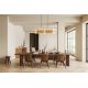 Candelabre, Lustre - Lustra suspendata moderna design deosebit Wagon Wheel 10Lt