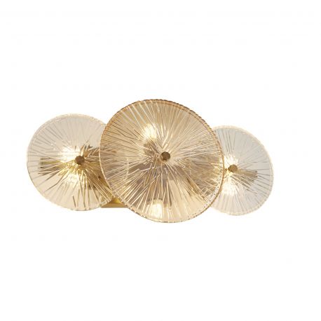 Aplice, corpuri de iluminat pentru pereti - Aplica de perete moderna design deosebit Wagon Wheel 6Lt