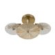 Aplice, corpuri de iluminat pentru pereti - Aplica de perete moderna design deosebit Wagon Wheel 6Lt