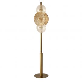 Lampadar, Lampa de podea moderna design deosebit Wagon Wheel 6Lt