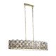 Candelabre, Lustre - Lustra suspendata eleganta cu cristale Iris 6Lt