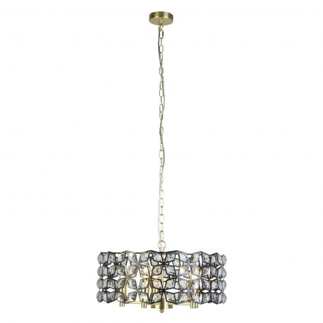 Pendule, Lustre suspendate - Lustra suspendata eleganta cu cristale Iris 5Lt