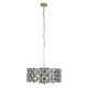 Pendule, Lustre suspendate - Lustra suspendata eleganta cu cristale Iris 5Lt