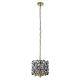 Pendule, Lustre suspendate - Pendul, Lustra suspendata eleganta cu cristale Iris 2Lt
