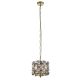 Pendule, Lustre suspendate - Pendul, Lustra suspendata eleganta cu cristale Iris 2Lt