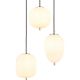 Pendule, Lustre suspendate - Lustra 3L design modern Blacky I nichel mat