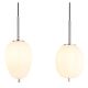Pendule, Lustre suspendate - Lustra 4L design modern Blacky I nichel mat