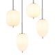 Pendule, Lustre suspendate - Lustra 6L design modern Blacky I nichel mat