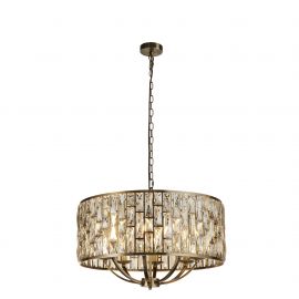 Lustra eleganta design modern Bijou 8Lt alama antic/ champagne