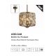 Pendule, Lustre suspendate - Lustra eleganta design modern Bijou 3Lt alama antic/ champagne