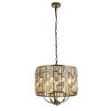 Lustra eleganta design modern Bijou 5Lt alama antic/ champagne
