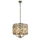 Lustra eleganta design modern Bijou 5Lt alama antic/ champagne