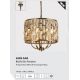 Pendule, Lustre suspendate - Lustra eleganta design modern Bijou 5Lt alama antic/ champagne