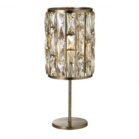 Veioze - Veioza, Lampa de masa design modern Bijou alama antic/ champagne
