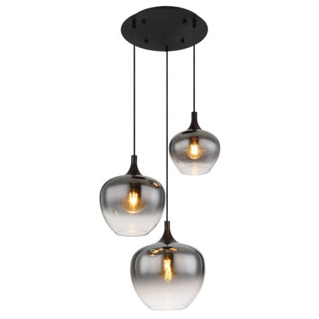 Pendule, Lustre suspendate - Lustra 3L design modern Maxy negru