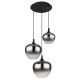 Pendule, Lustre suspendate - Lustra 3L design modern Maxy negru