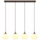 Pendule, Lustre suspendate - Lustra 4L design modern Maxy negru
