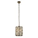 Pendul eleganta design modern Bijou alama antic/ champagne