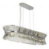 Lustra eleganta cu cristal ideala pentru sufragerie sau bucatarie Uptown 10Lt Oval