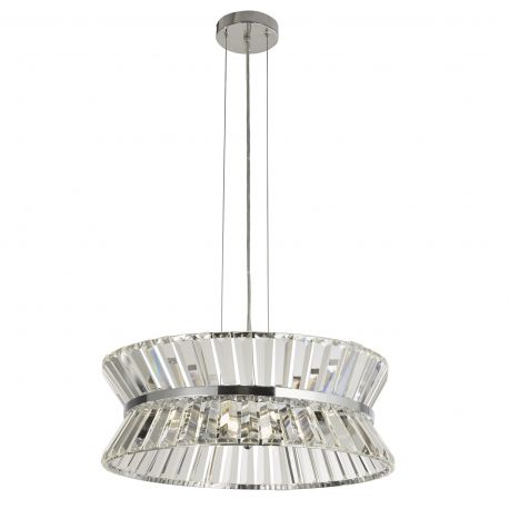 Candelabre, Lustre - Lustra eleganta cu cristal ideala pentru sufragerie sau bucatarie Uptown 7Lt