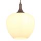 Pendule, Lustre suspendate - Pendul design modern Maxy cafea 24cm