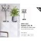 Veioze - Veioza, Lampa de masa eleganta cu cristal Uptown 2Lt