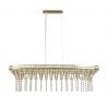 Lustra eleganta decorata cu cristale Gemma 8Lt