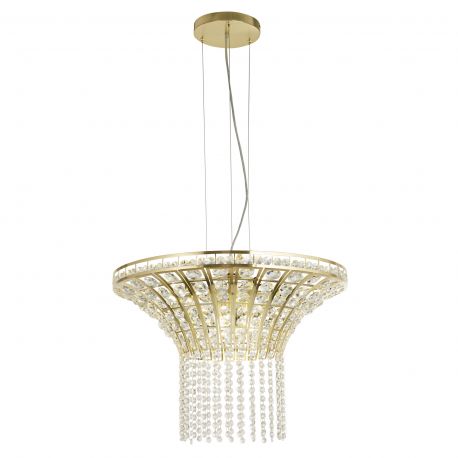 Candelabre, Lustre - Lustra eleganta decorata cu cristale Gemma 8Lt