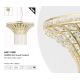 Candelabre, Lustre - Lustra eleganta decorata cu cristale Gemma 8Lt