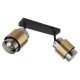 Aplice cu Spot - Aplica 2L design modern Milley negru, alama