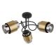 Plafoniere - Plafoniera 3L design modern Milley negru, alama
