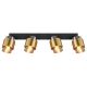 Plafoniere - Plafoniera 4L design modern Milley negru, alama