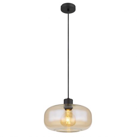 Pendule, Lustre suspendate - Pendul design modern Giuseppe negru, chihlimbar