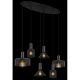 Pendule, Lustre suspendate - Lustra 6L design industrial JEDD negru