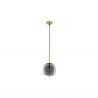 Pendul design modern LATO auriu, opal
