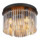 Plafoniere - Plafoniera design modern GORLEY negru, fumuriu