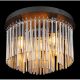 Plafoniere - Plafoniera design modern GORLEY negru, fumuriu