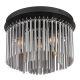 Plafoniere - Plafoniera design modern GORLEY negru, fumuriu