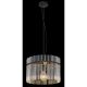 Pendule, Lustre suspendate - Pendul design modern GORLEY negru, fumuriu 40cm