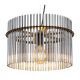 Pendule, Lustre suspendate - Pendul design modern GORLEY negru, fumuriu 40cm