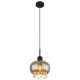 Pendule, Lustre suspendate - Pendul design modern Corry negru, fumuriu 21cm